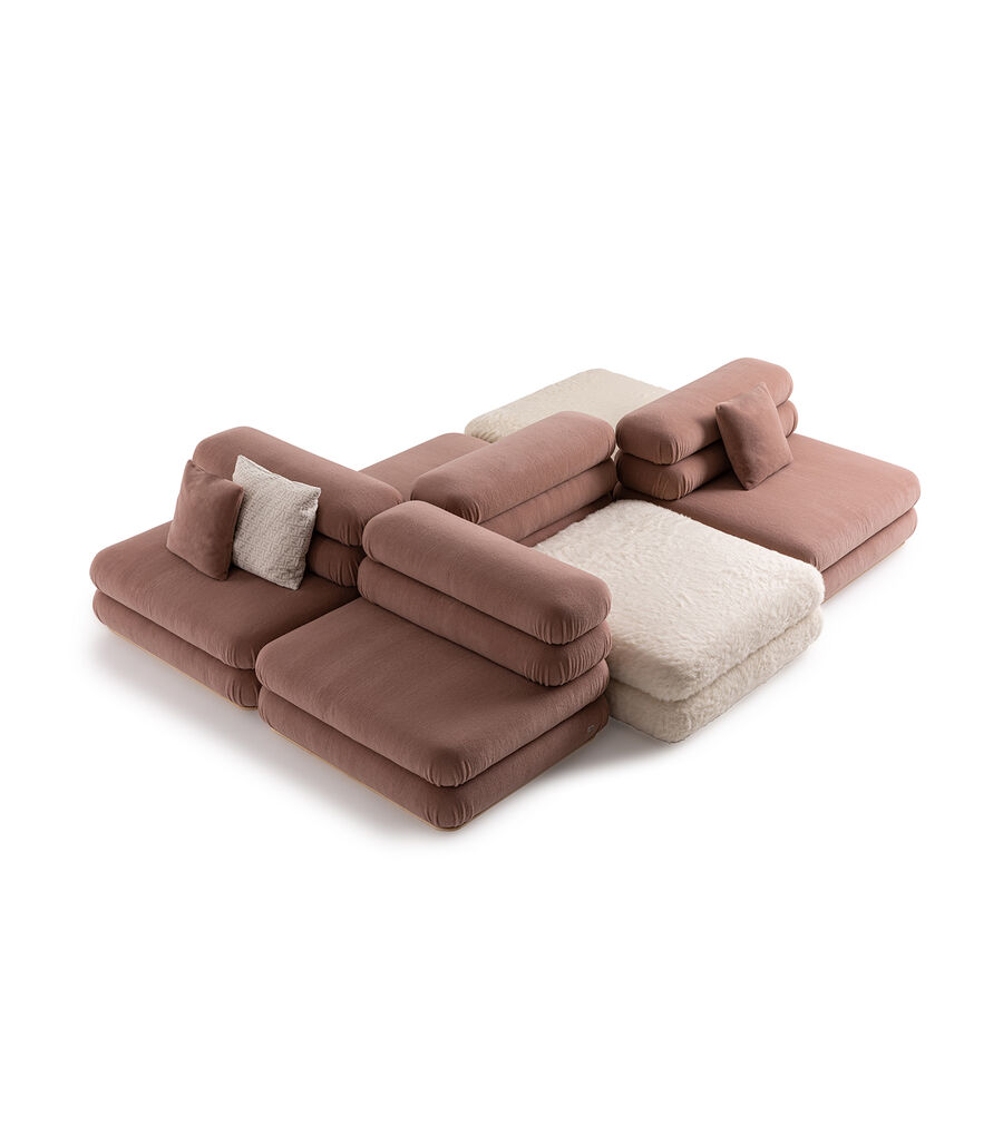 Blow up seating system